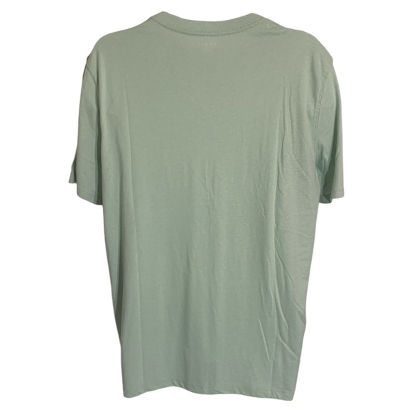 Old Navy Men Short Sleeve Core Vee T Shirt Pale Glass Soft Wash Size Large New - Picture 3 of 6